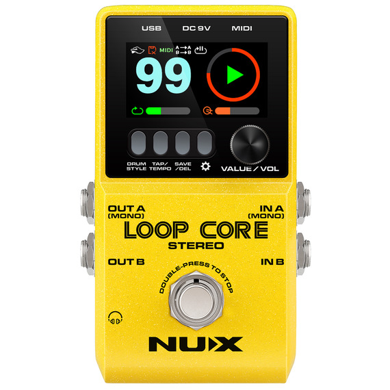 Nux Loop Core Stereo 24-bit Looper Pedal
