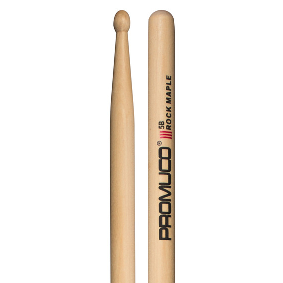 Promuco 5B Rock Maple Wood Tip Drumsticks