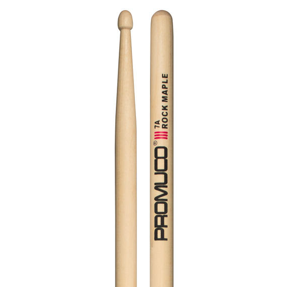 Promuco 7A Rock Maple Wood Tip Drumsticks