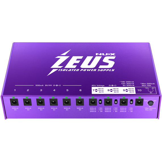 NUX Zeus Guitar Effects Power Supply