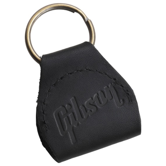 Gibson Premium Leather Pickholder Keychain 