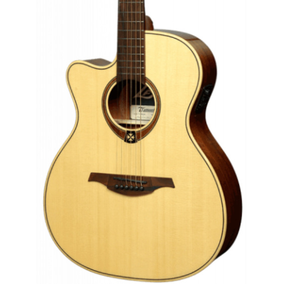 LAG TL88ACE Tramontane Auditorium Cutaway Left Handed Electro-Acoustic 
