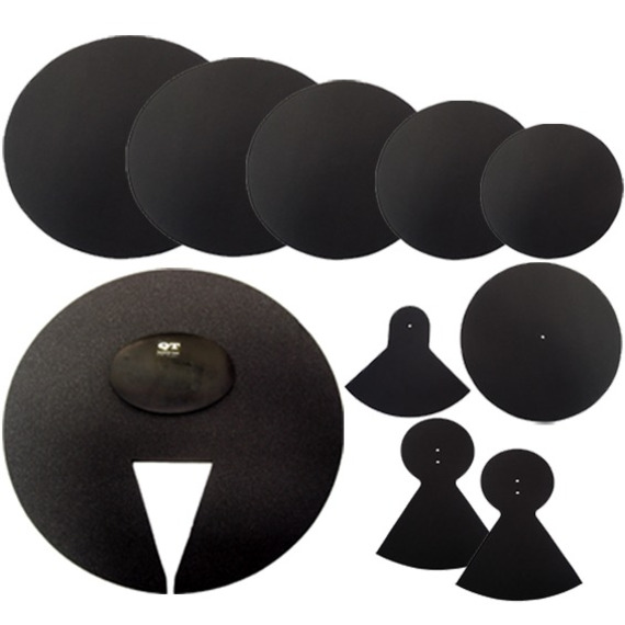 QT Drum Silencer Set Full Kit Inc Cymbals - 22" Fusion Sizes