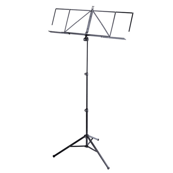 K&M Robby Plus Wide Music Stand - Black