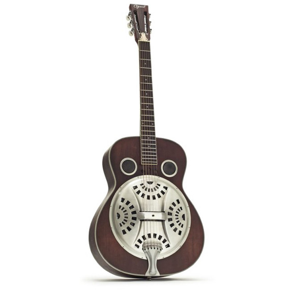 Ozark 3515DD Deluxe Wood Resonator Parlour Guitar 'Distressed'