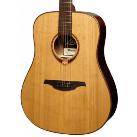 Lag TL118D Tramontane Dreadnought Electro Acoustic LEFT HANDED - Natural