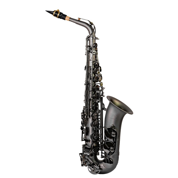 Trevor James Evo Alto Saxophone - Black Frost / Black Keywork