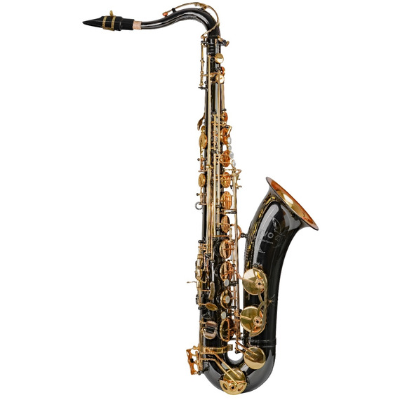 Trevor James Evo Tenor Saxophone - Black Plated / Gold Lacquer Keywork