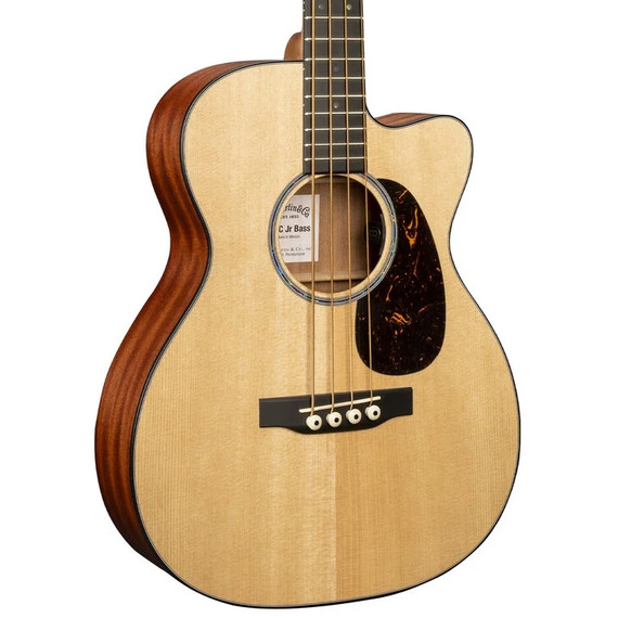 Martin 000C Jr E Junior Series Cutaway Acoustic Bass Guitar - Natural