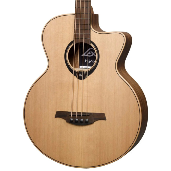 Lag HyVibe 10 HV10BCE H2 Electro-Acoustic Bass Smart Guitar Jumbo Cutaway