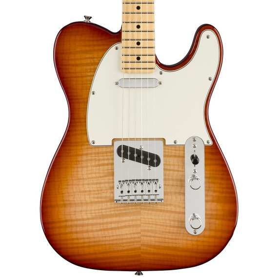Fender Limited Edition Player Telecaster Plus Top - Sienna Sunburst / Maple