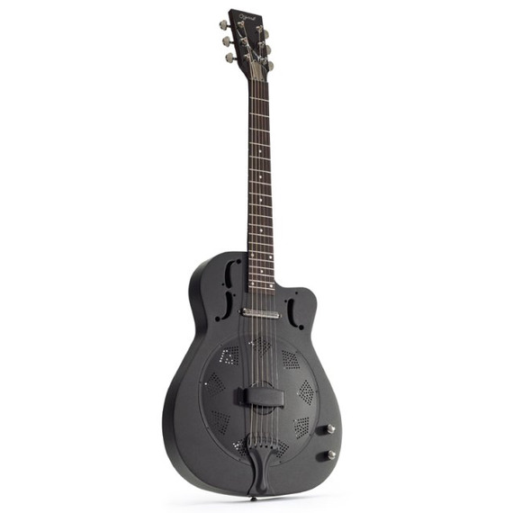 Ozark 3515BTECBK Slimline Resonator with Pickup