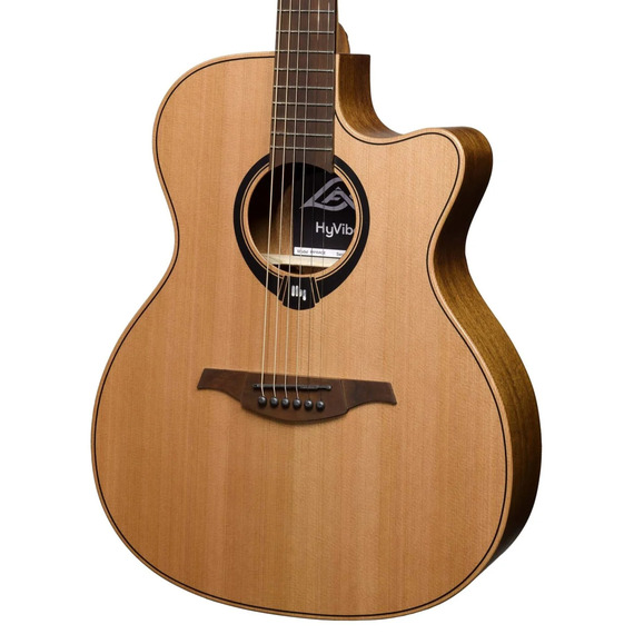 Lag HyVibe 10 HV10ACE H2 Electro-Acoustic Smart Guitar Auditorium Cutaway