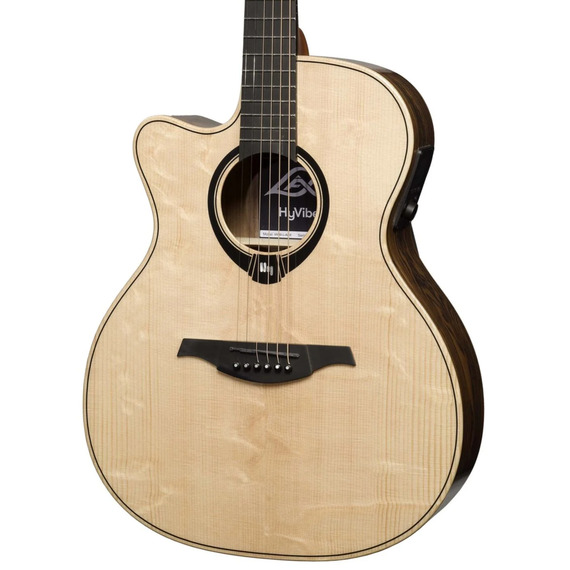 Lag HyVibe 30 HV30LACE H2 Electro-Acoustic Smart Guitar Auditorium Cutaway - LEFT HANDED
