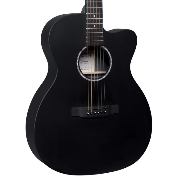 Martin OMC-X1E Black X-Series Electro Acoustic