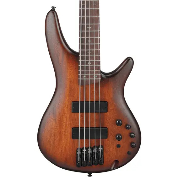 Ibanez SR505A 5-String Bass - Mahogany Brown Burst