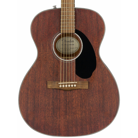 Fender CC60S Solid Top Concert Acoustic Guitar - Mahogany