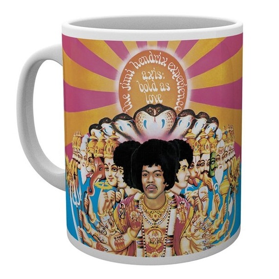 Official Jimi Hendrix Boxed Mug - Axis Bold as Love