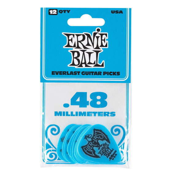 Ernie Ball Everlast Delrin Picks 12 Pack