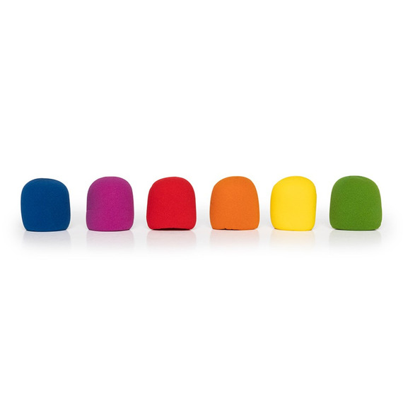 Stagg Foam Windscreen For SM58 - Coloured 6 Pack