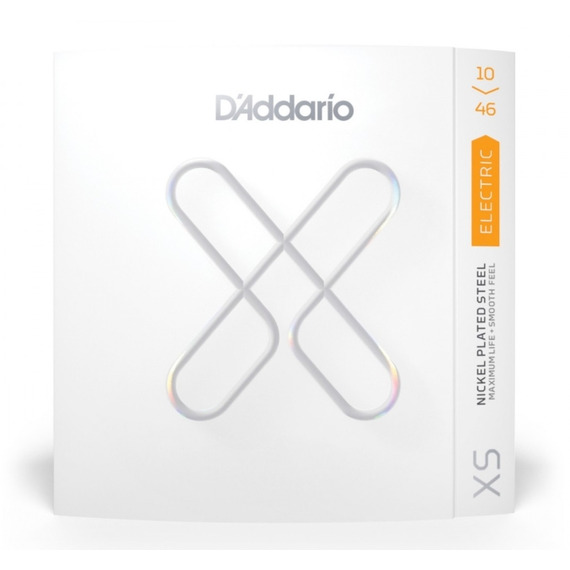 D'Addario XS Coated Nickel Electric Guitar Strings - 10-46
