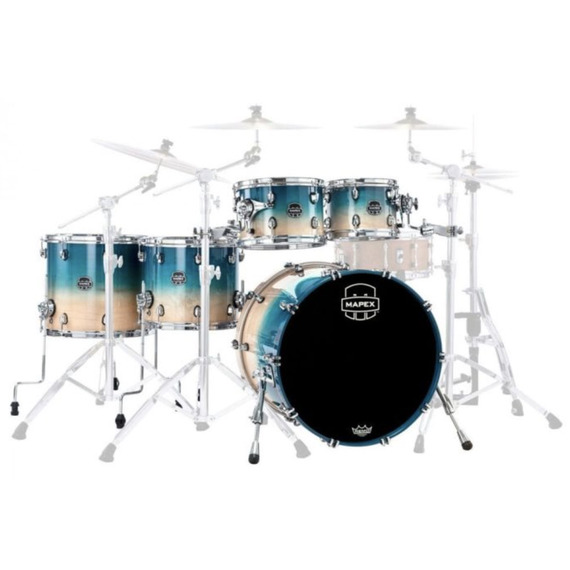 Mapex Saturn Classic Shell Pack / 5-Piece Studioease 22" Short Stack Sizes