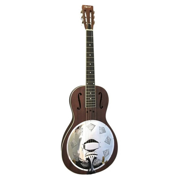 Ozark 3519M Resonator Parlour Guitar Mahogany