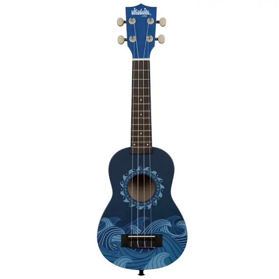 Kala Ukadelic Graphic Top Soprano Ukulele 