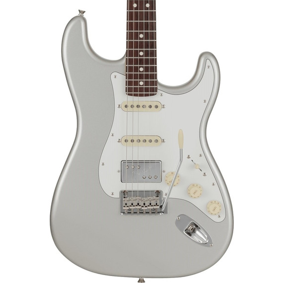 Fender Made in Japan Hybrid II Stratocaster HSS Limited Run - Inca Silver