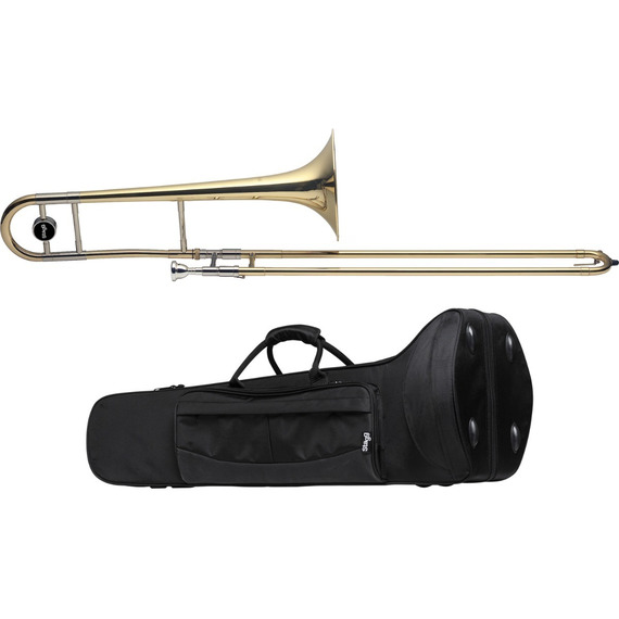 Stagg Bb Tenor Slide Trombone With Soft Case