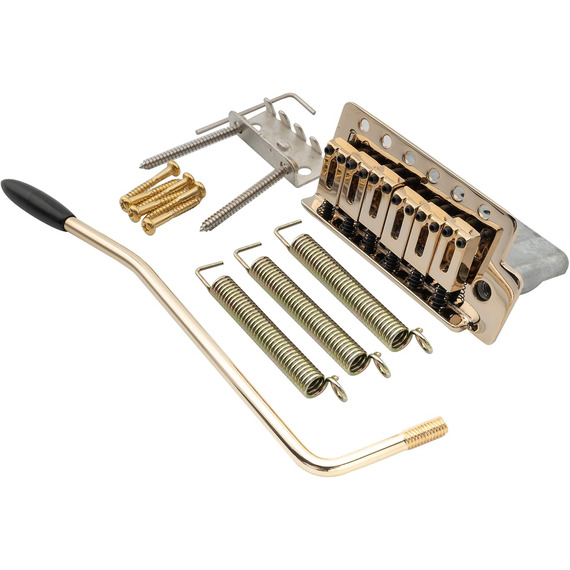 Guitar Gear Strat Style Tremolo With Block Saddles 6 Screw