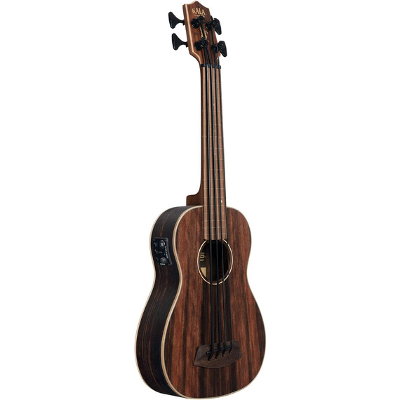 Kala Striped Ebony Fretless Acoustic-Electric U-BASS