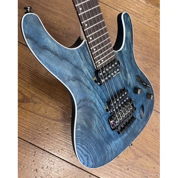 B-STOCK Ibanez S520AH Electric Guitar - Cosmic Blue Flat (Scuff marks back of body)