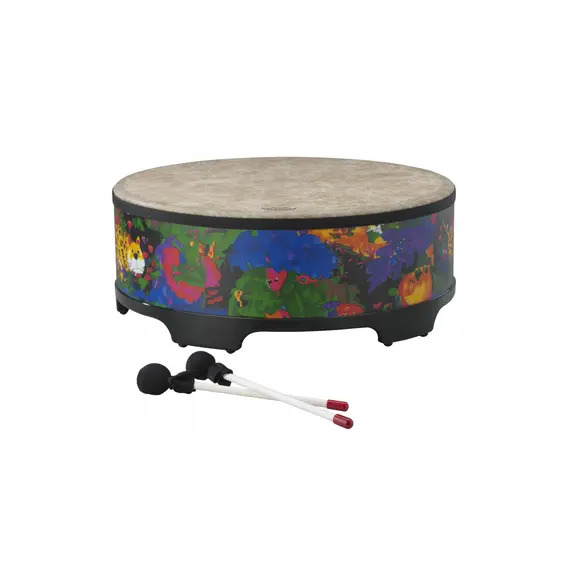Remo KD-5822-01 Kids Gathering Drum 8" x 22" Rain Forest Design