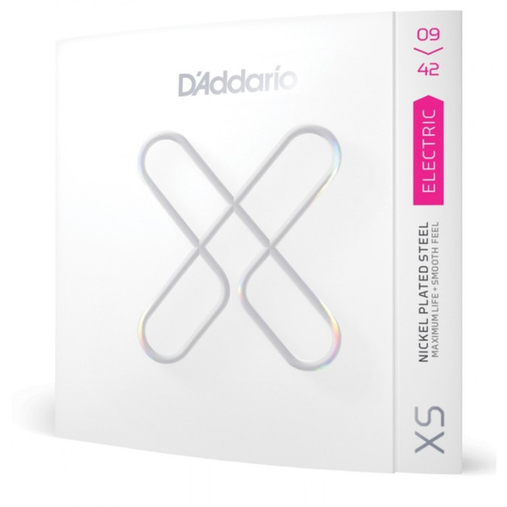 D'Addario XS Coated Nickel Electric Guitar Strings - 09-42