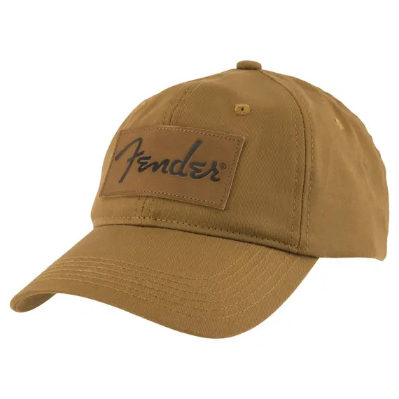 Fender Vintage Leather Badge Hat