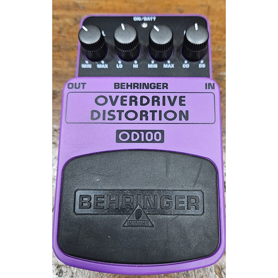 SECONDHAND Behringer OD100 Overdrive Distortion