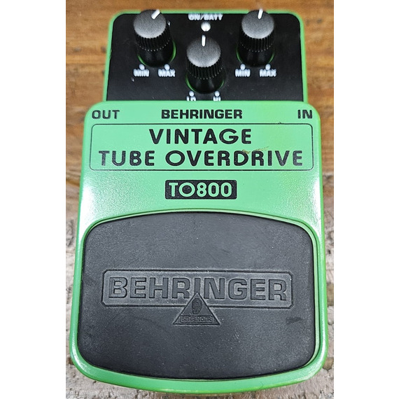 SECONDHAND Behringer TO800 Vintage Tube Overdrive