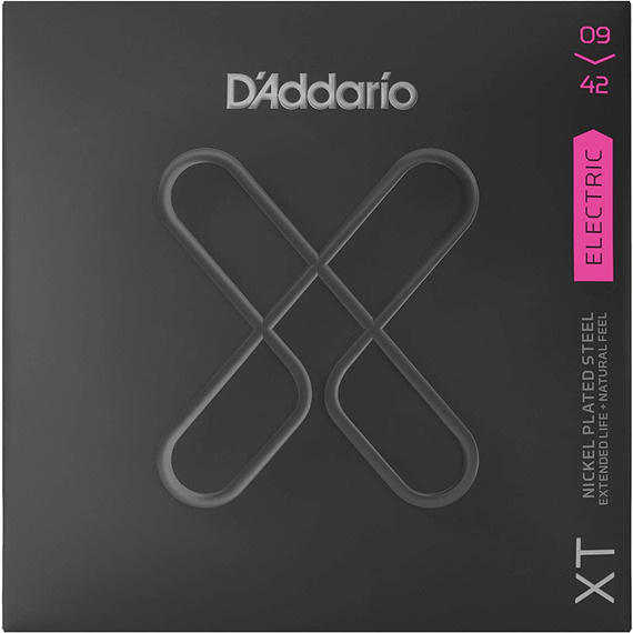 D'Addario XT Coated Nickel Electric Guitar Strings - 09-42