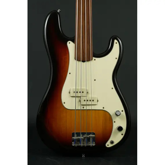 SECONDHAND Fender 1979 Fretless Precision Bass inc Hard Case - Sunburst