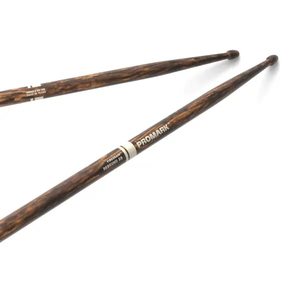 Promark Rebound 2B FireGrain Hickory Acorn Wood Tip Drumsticks