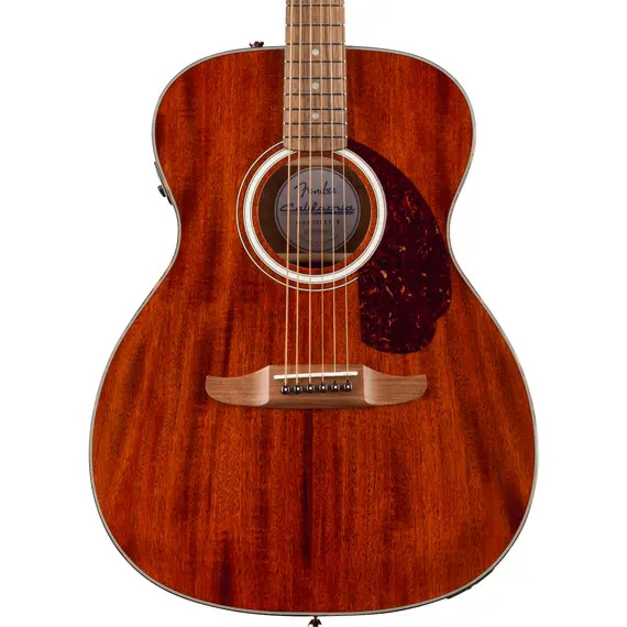 Fender California Deluxe Monterey E Mahogany Electro Acoustic Guitar - Natural