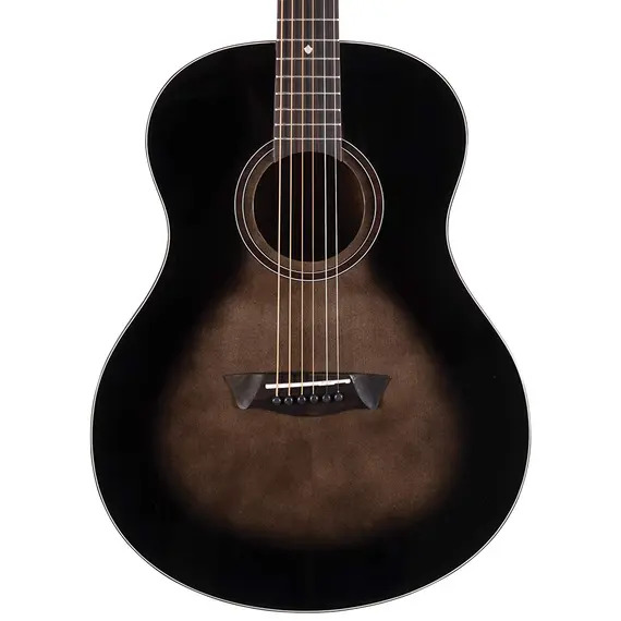 Washburn Bella Tono Novo S9 Studio Acoustic Guitar - Gloss Charcoal Burst