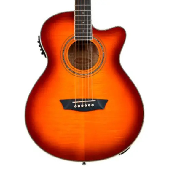 Washburn Festival EA15 Mini Jumbo Electro Acoustic Guitar