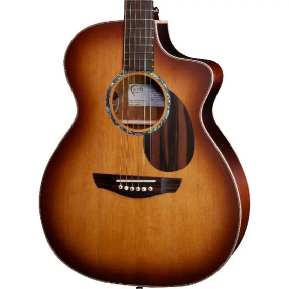Faith PJE Legacy Earth Sunburst Cutaway Electro Acoustic