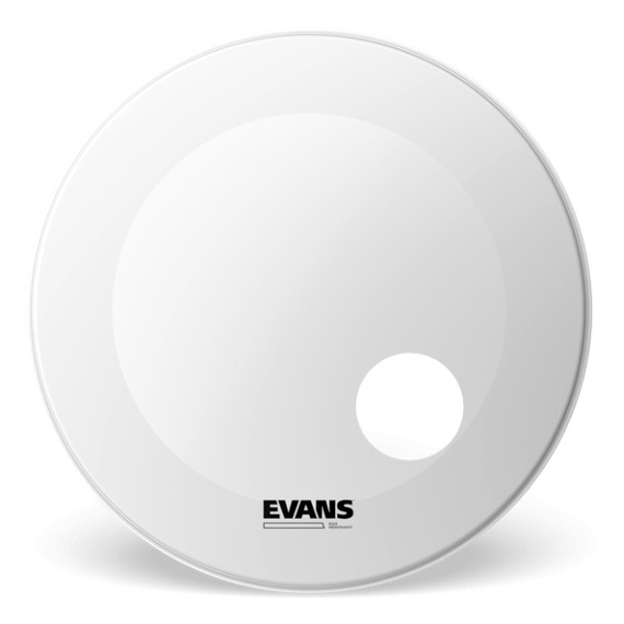 Evans EQ3 Resonant Coated White Bass Drum Head