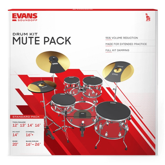 Evans SoundOff Drum Mutes - Rock Sizes Full Set