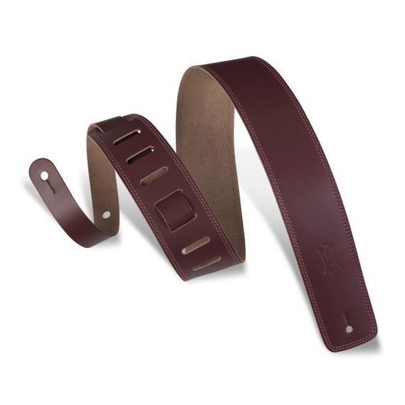 Levy's 2.5" Leather Double Stitched Strap