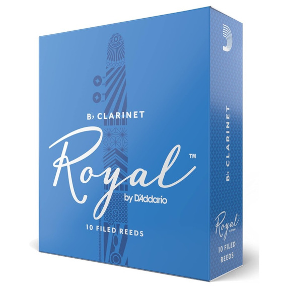 Rico Royal Bb Clarinet Reed - 10 Pack