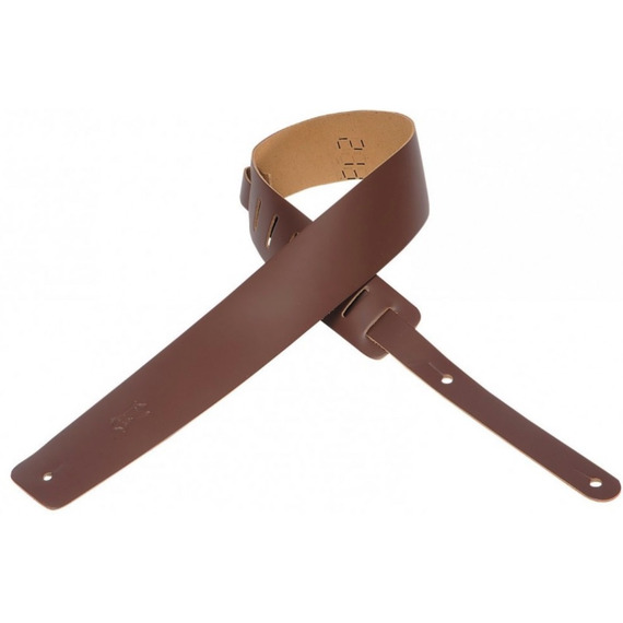 Levy's M1 Leather Guitar Strap - Brown